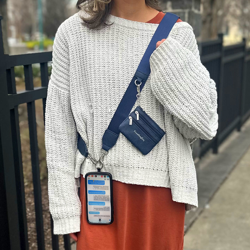 Clip & Go Strap with Pouch - Neutral Collection